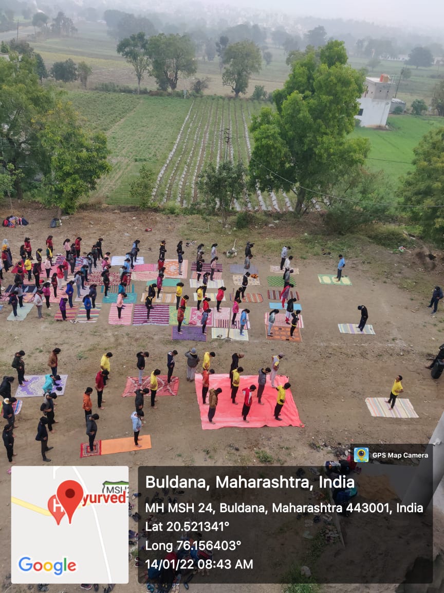 Suryanamaskar Program 14 Jan 2022